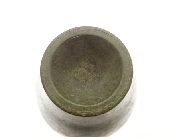  一ノ瀬宗辰造　胡銅　大名物写　銘角木　花入